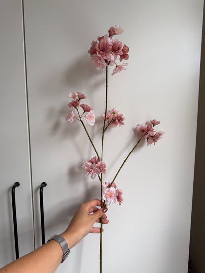 Bloesemtak mix licht/donker roze