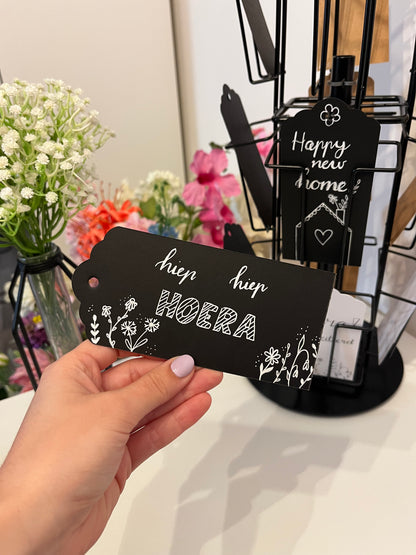 Label ‘Hiep hiep hoera’