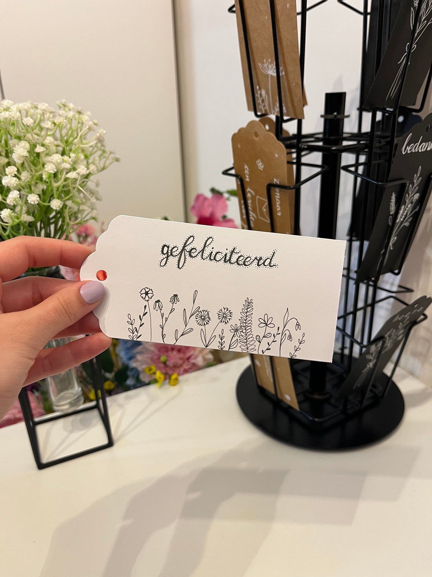 Label ‘Gefeliciteerd’