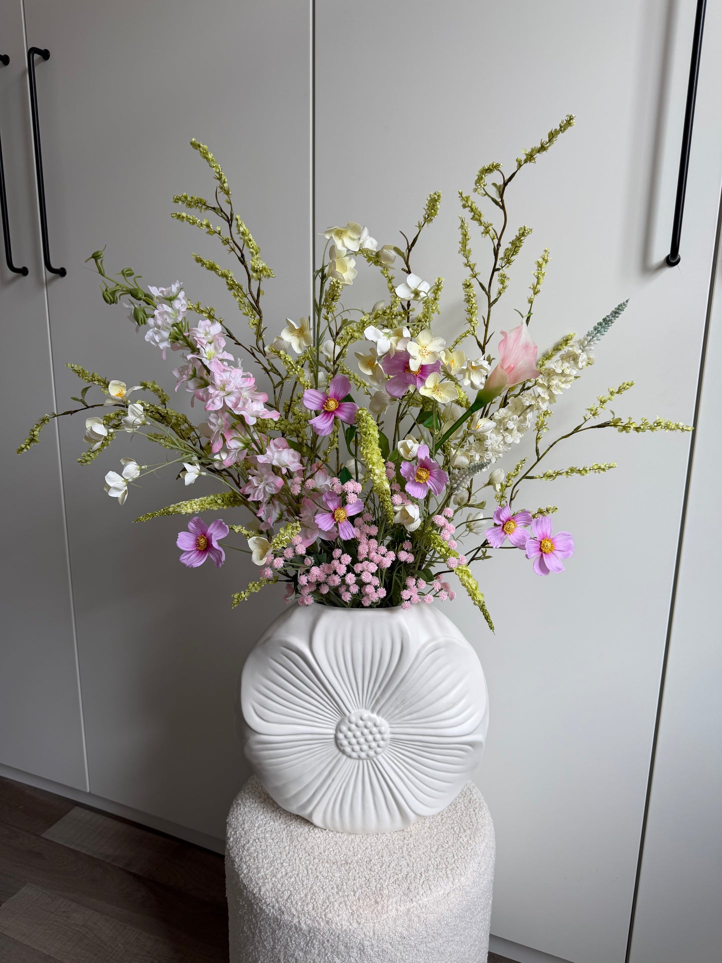 Boeket Rosalien (incl. vaas)
