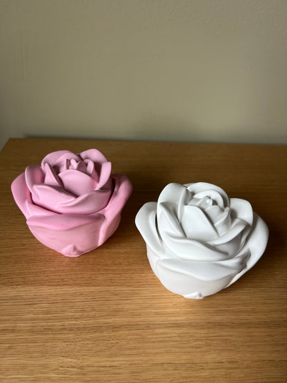 Bakje roos roze/wit