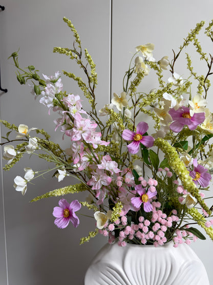 Boeket Rosalien (incl. vaas)