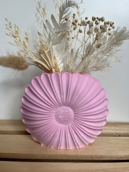 Vaas bloem roze